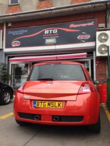 Megane II RS Superchips + BMC Filter +Sprint Booster